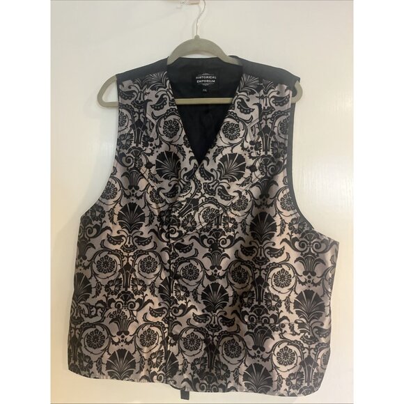 Historial Emporium Penworth Siver&black Vest XXL Men’s reenactment Western Front - Picture 2 of 8